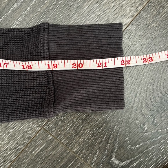 PACT THERMAL WAFFLE  Long Sleeve‎ V-neck Tunic  T-shirt  Medium Cotton Gorpcore - Picture 8 of 8